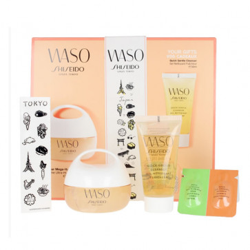 Shiseido Lote WASO CLEAR MEGA HYDRATING CREAM Set de cuidado facial