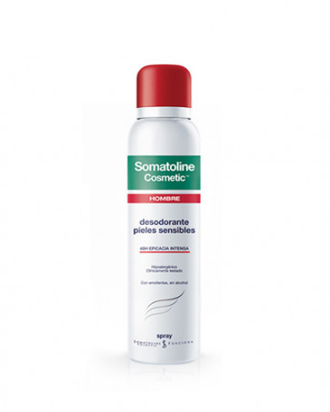 Somatoline Hombre Desodorante vaporizador pieles sensibles 150 ml 