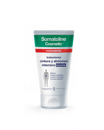 Somatoline Hombre Tratamiento reductor intensivo noche Reductor cintura y abdomen 150 ml  Somatoline Hombre Tratamiento reductor intensivo noche Reductor cintura y abdomen 150 ml