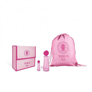 Tous Lote KIDS GIRL Eau de toilette Vaporizador 100 ml + Miniatura Eau de toilette + Mochila