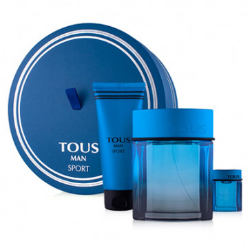 Tous Lote TOUS MAN SPORT Eau de toilette Vaporizador 100 ml + Aftershave Bálsamo 100 ml + Miniatura