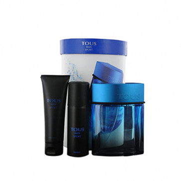 Tous Lote TOUS MAN SPORT Eau de toilette Vaporizador 100 ml + Desodorante Vaporizador 50 ml + Gel de ducha 50 ml