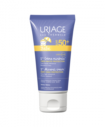 Uriage Bebé 1er Crema mineral SPF50+ 50 ml