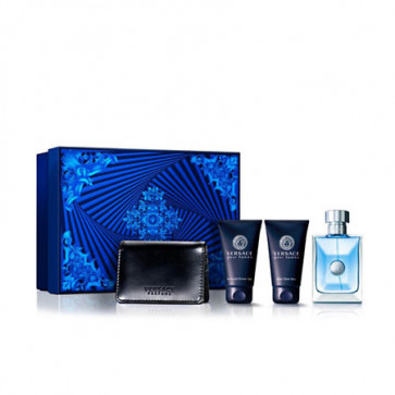Versace Lote VERSACE POUR HOMME Eau de toilette Vaporizador 100 ml + Gel de ducha 100 ml + Neceser