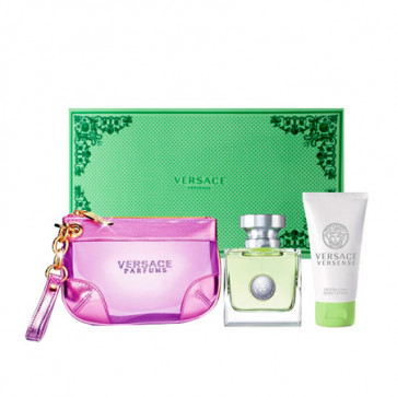 Versace Lote VERSENSE Eau de toilette Vaporizador 50 ml + Loción corporal 50 ml + Gel 50 ml + Miniatura de 5 ml