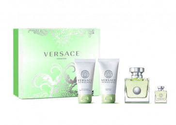 Versace Lote VERSENSE Eau de toilette Vaporizador 50 ml + Loción corporal 50 ml + Gel 50 ml + Miniatura de 5 ml