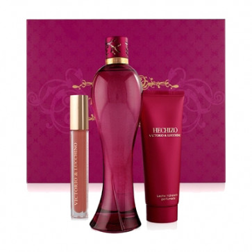 Victorio & Lucchino Lote HECHIZO Eau de toilette Vaporizador 100 ml + Loción corporal 75 ml + Brillo de labios