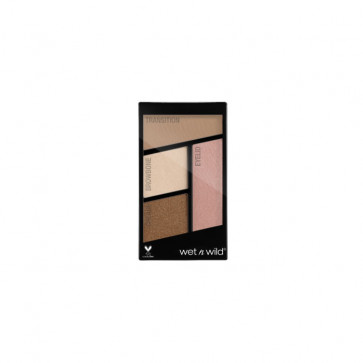 Wet N Wild Color Icon Eyeshadow quads - E340B Walking on eggshells