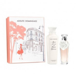 Adolfo Domínguez Lote AGUA FRESCA DE ROSAS BLANCAS Eau de toilette Vaporizador 120 ml + Loción corporal 150 ml