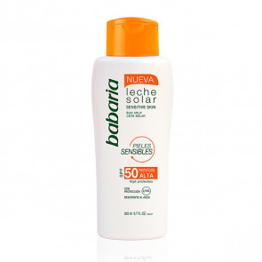 Babaria Leche Protectora SPF50 Pieles Sensibles 200 ml