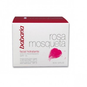 Babaria Rosa Mosqueta Moisturising Face Cream Re-Affirmative Effects SPF15 50 ml