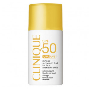 Clinique Mineral Sunscreen Protector Solar Facial fluido SPF50 30 ml