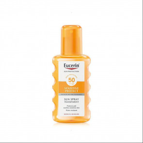 Eucerin Sensitive Protect Sun Body Oil Control dry touch transparent spray SPF50+ 200 ml