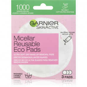 Garnier Skinactive Micellar Reusable Eco Pads 3 ud