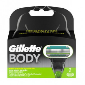 Gillette BODY Cuchillas de Recambio 2 u