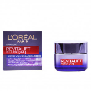 L'Oréal REVITALIFT FILLER Crema Noche Voluminizadora anti-edad 50 ml