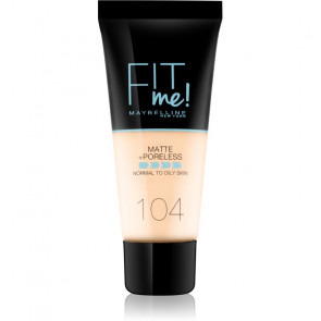 Maybelline Fit Me Matte+Poreless Foundation - 104 Soft ivory 30 ml