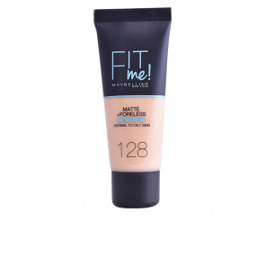 Maybelline FIT ME MATTE+PORELESS Foundation 128 Warm Nude