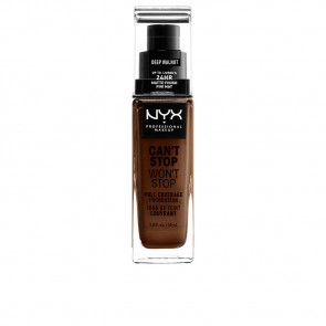 NYX Can't Stop Won't Stop Full coverage foundation - Deep walnut