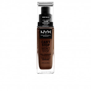 NYX Can't Stop Won't Stop Full coverage foundation - Warm walnut