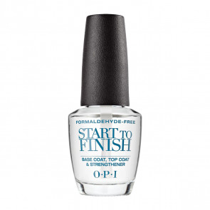 OPI Start to Finish Base coat, top coat y strenghtener 15 ml