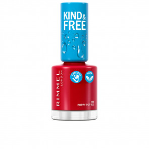 Rimmel Kind & Free Nail polish - 156 Poppy pop red