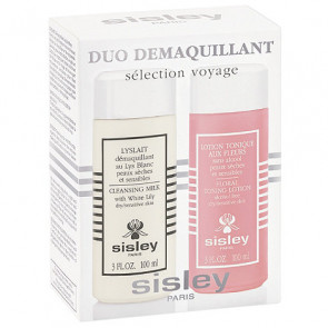 Sisley Coffret Duo Démaquillant Sélection Voyage Ensemble de soins du visage