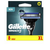 Gillette Mach 3 Cuchilla de afeitar [Recharge] 8 ud